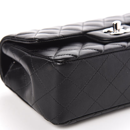 Chanel Lambskin Quilted Mini Rectangular Flap Black 5 of 11