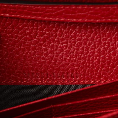 Gucci Dollar Calfskin Mini Swing Wallet Bag Red 6 of 8