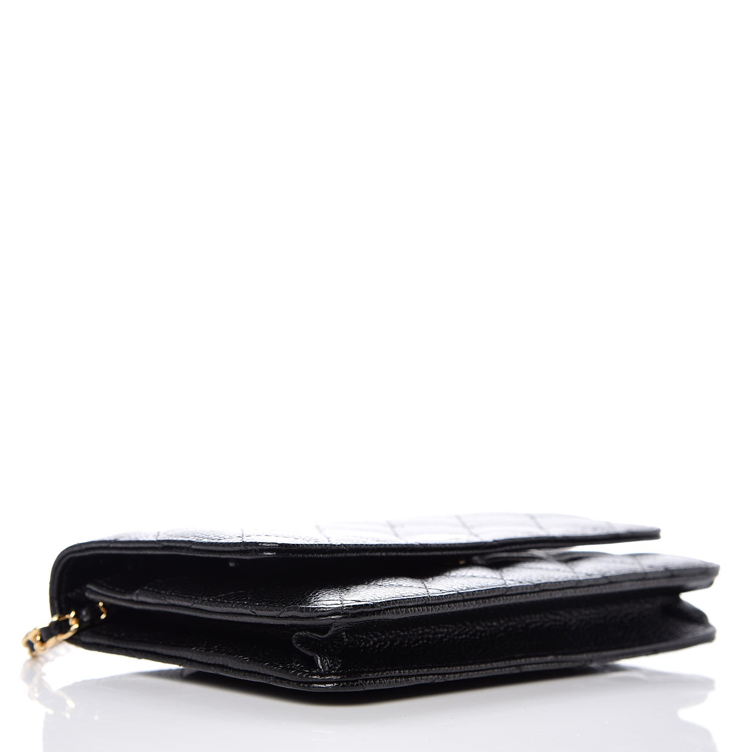 Chanel Caviar Quilted Wallet On Chain WOC Black 4 of 11
