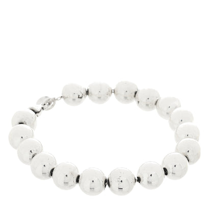 Tiffany Sterling Silver 10mm HardWear Ball Bracelet 1 of 3