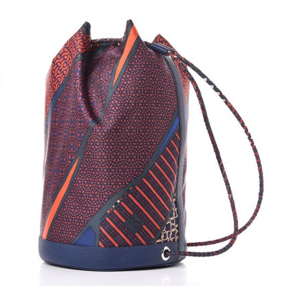 Hermes Silk Togo Carre en Cravates Soie Cool Bleu Ocean 3 of 7