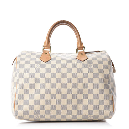 Louis Vuitton Damier Azur Speedy 30 1 of 9