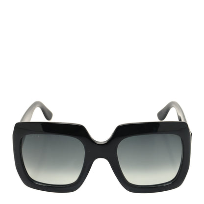 Gucci Acetate Square Frame Sunglasses GG0053S Black 2 of 9