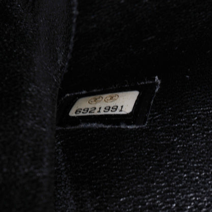 Chanel Lambskin Chocolate Bar Accordion Mademoiselle Flap Black 7 of 7