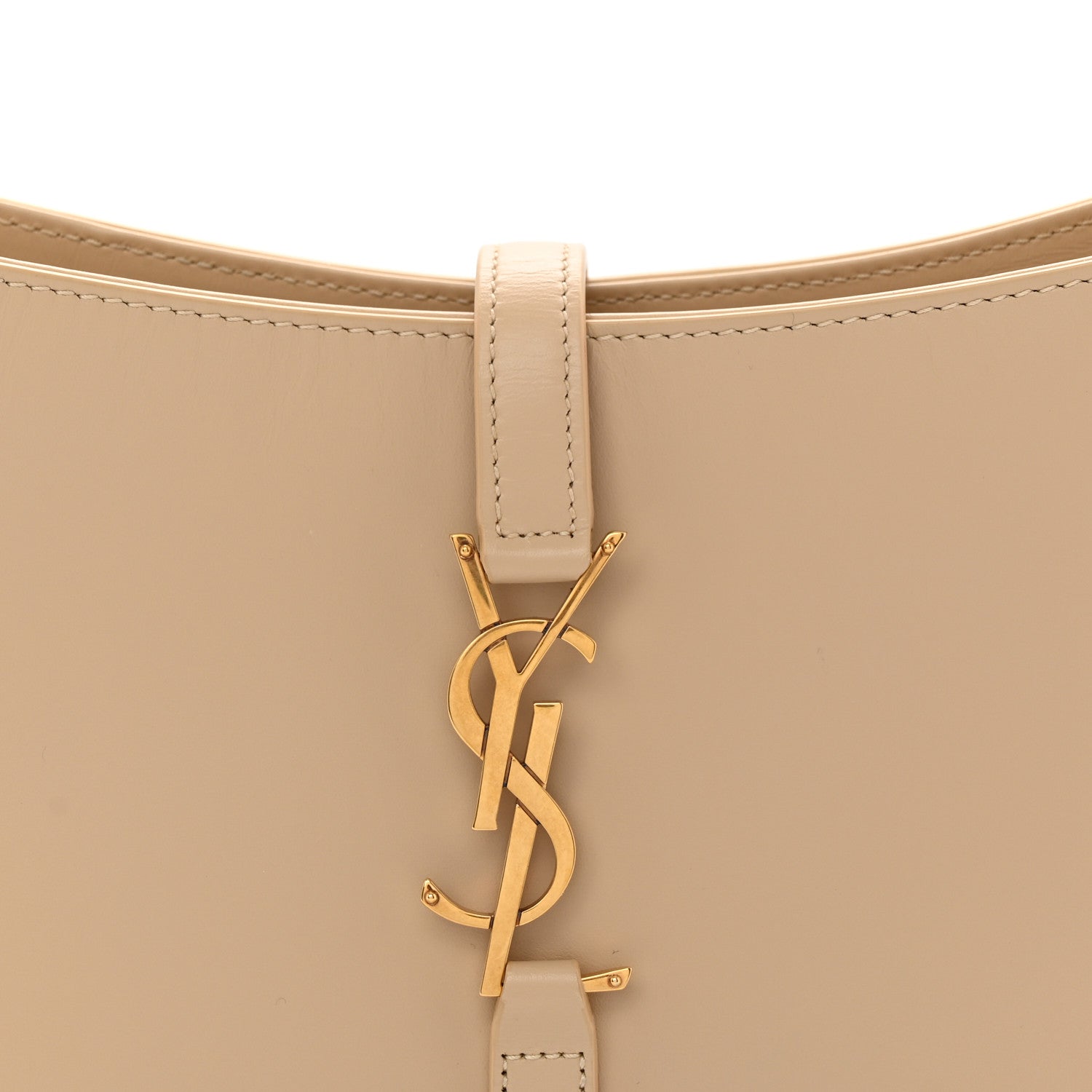 Saint Laurent Smooth Calfskin Le 5 A 7 Hobo Dark Beige 8 of 10