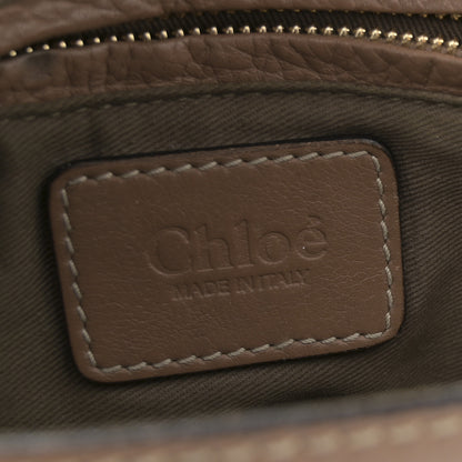 Chloe Calfskin Medium Marcie Top Handle Bag Nut 20 of 41