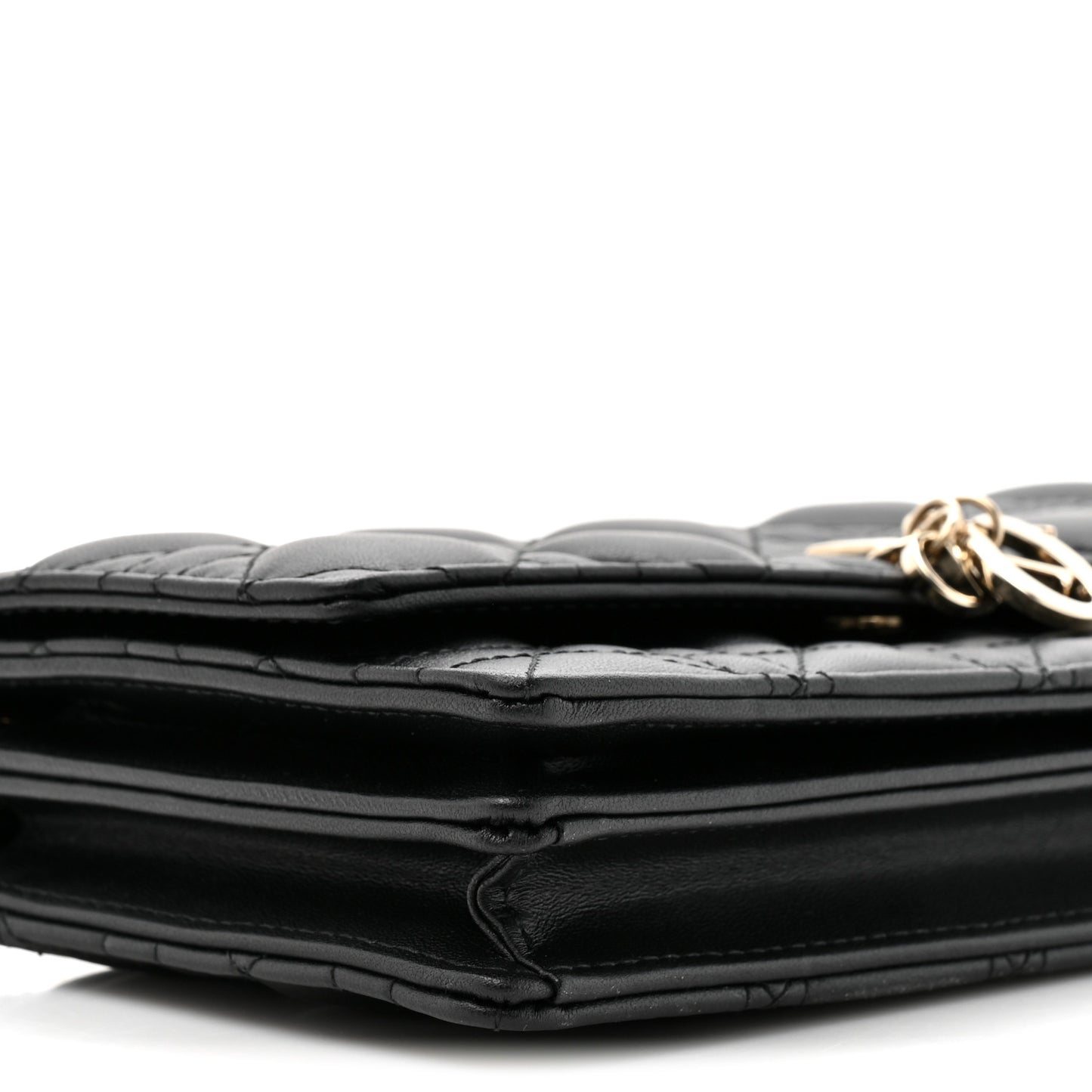 Lambskin Cannage Mini My Dior Bag Black