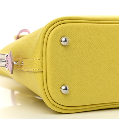 Hermes Epsom Tri-Color 1923 Bolide 25 Lime Mauve Sylvestre Nata 8 of 9