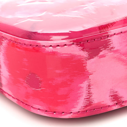 Louis Vuitton Vernis Ikat Pochette Accessories NM Rose Indien 9 of 10