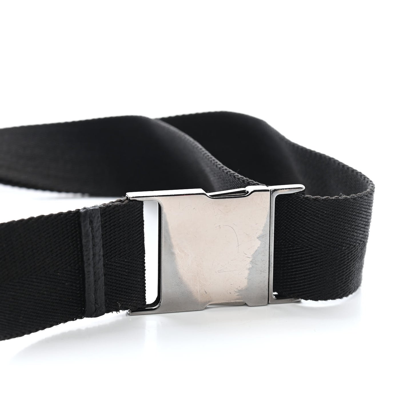 GG Monogram Double Pocket Belt Bag Black