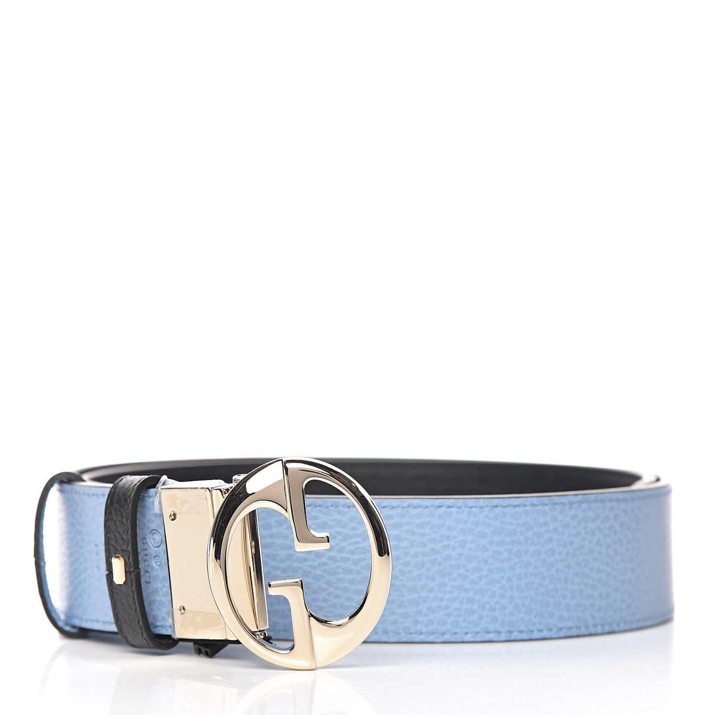 Dollar Calfskin 1973 Reversible Belt 90 36 Black Mineral Blue