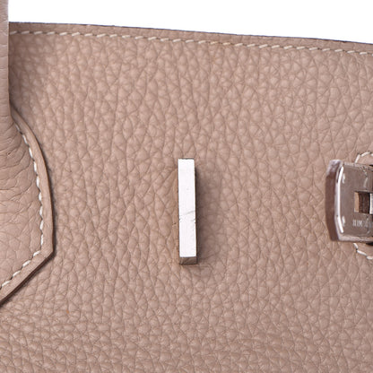 Hermes Taurillon Clemence Birkin 35 Argile 21 of 33