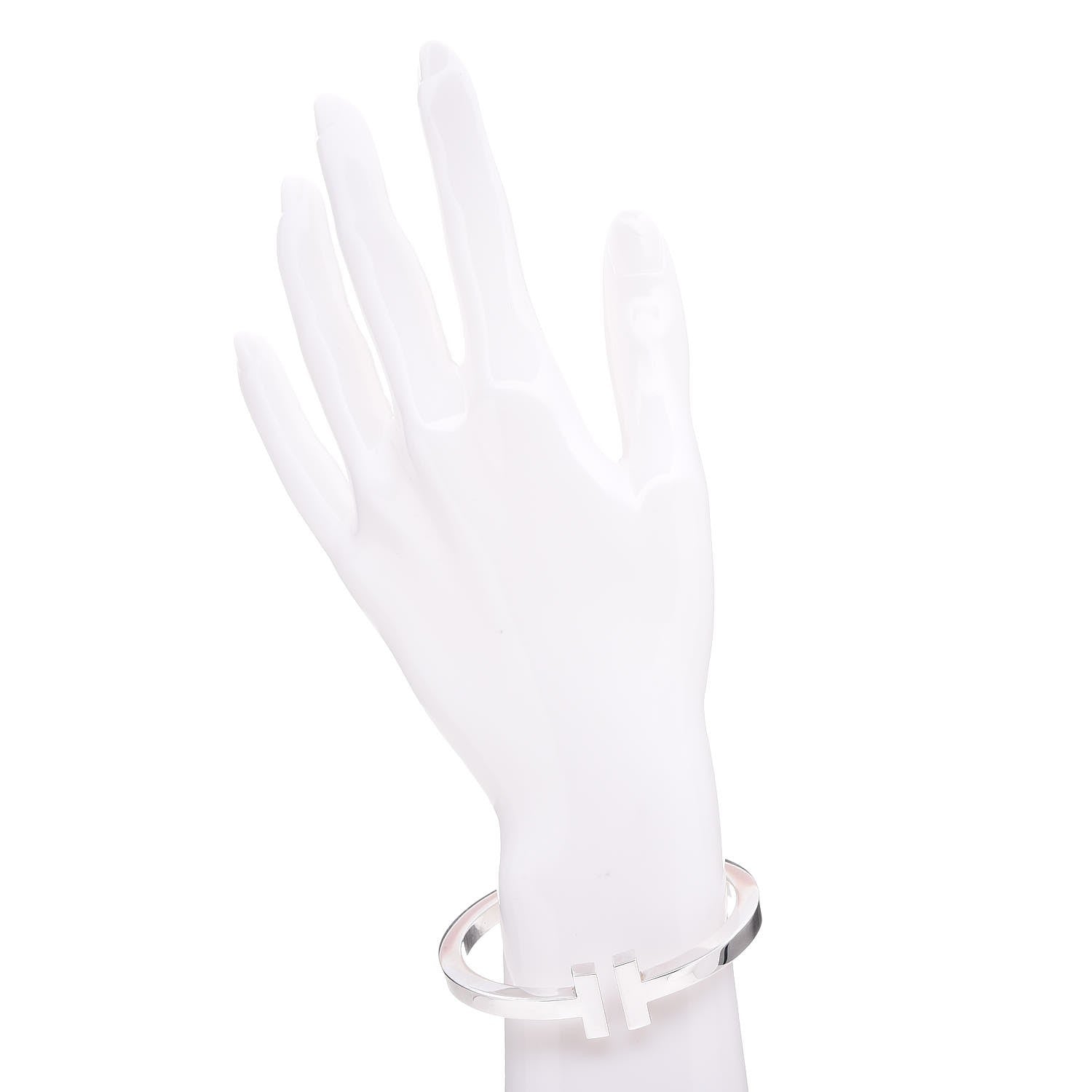 Tiffany Sterling Silver T Square Bracelet 2 of 6