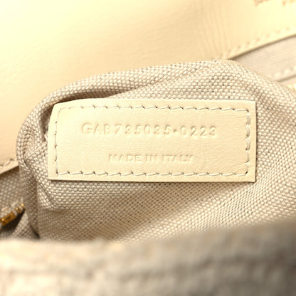 Saint Laurent Terry Patchwork Monogram Medium Jamie Tropical Sand 7 of 10