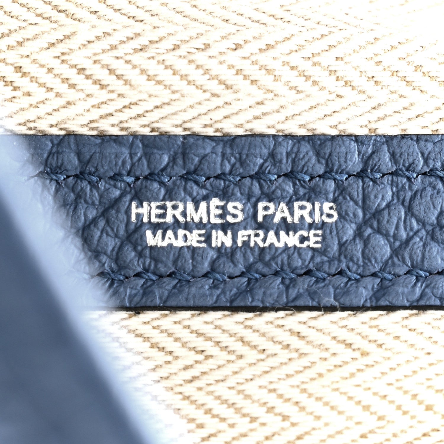 Hermes Negonda Garden Party 36 MM Bleu Brighton 6 of 11