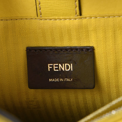 Fendi Vitello Elite Petite 2Jours Tote Cedro 6 of 13