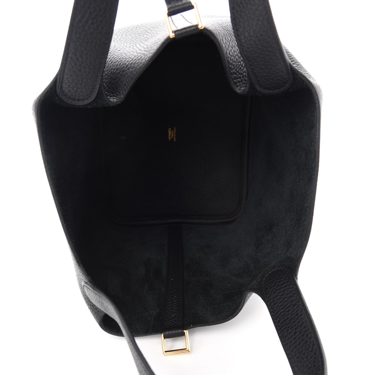 Hermes Taurillon Clemence Picotin Lock 22 MM Black 5 of 11