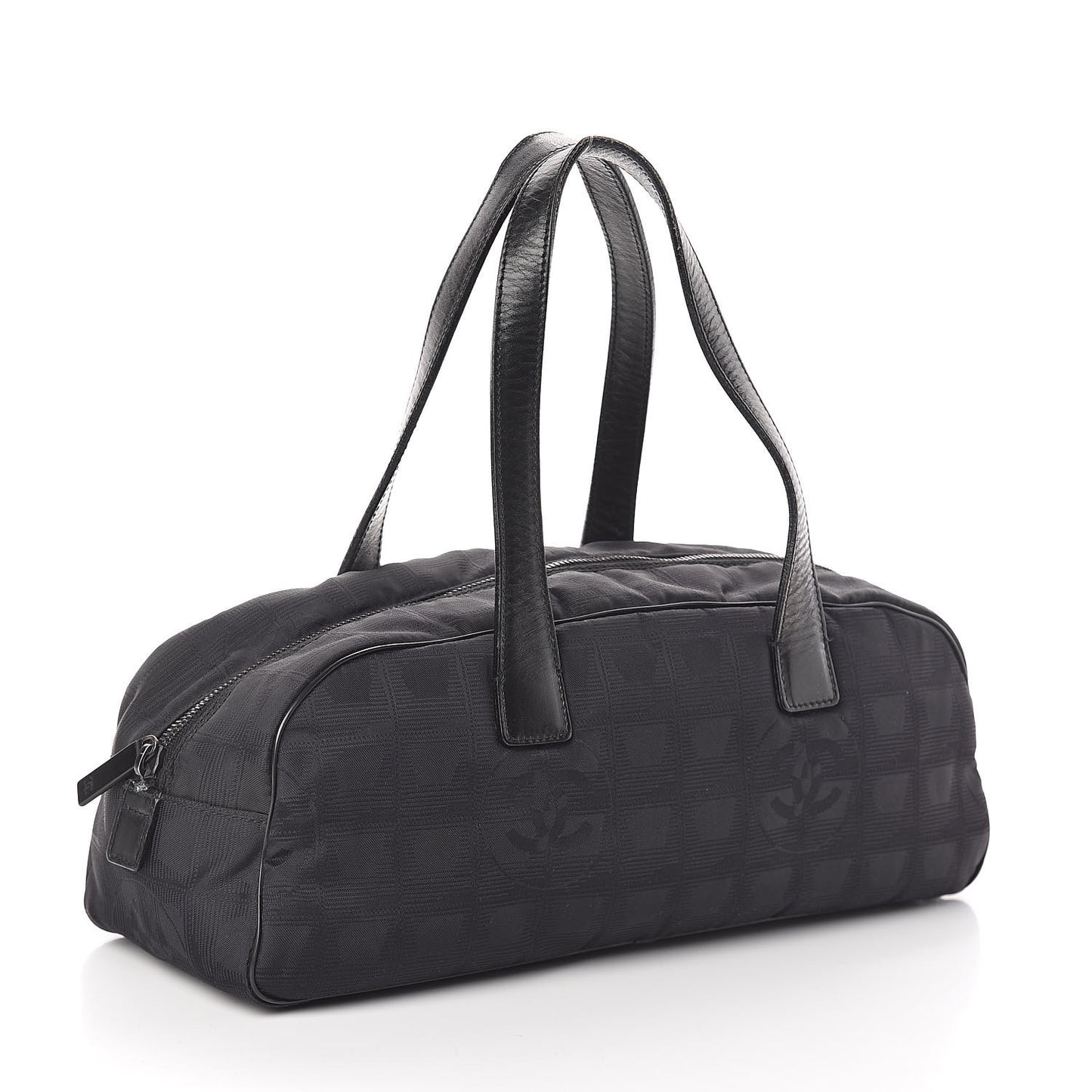 Nylon Travel Bowler Black