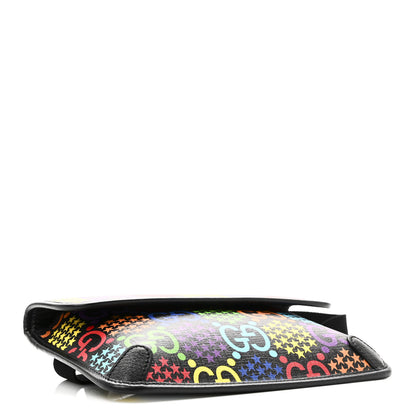 Gucci GG Supreme Monogram Psychedelic Slim Belt Bag Black 4 of 10