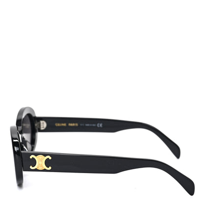 Celine Acetate Triomphe 01 Sunglasses CL 40194U Black 4 of 6