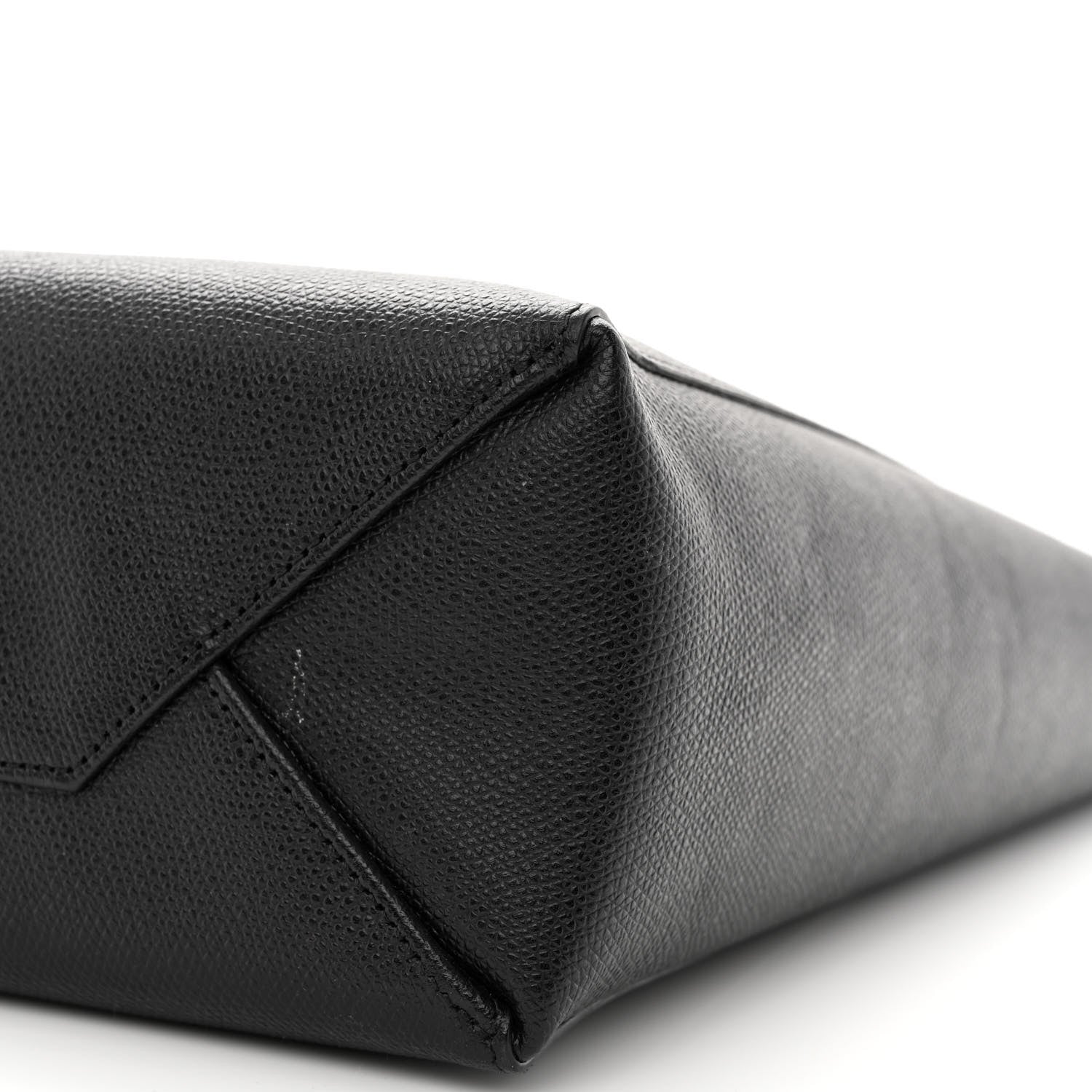 Celine Grained Calfskin Small Vertical Cabas Black 9 of 11