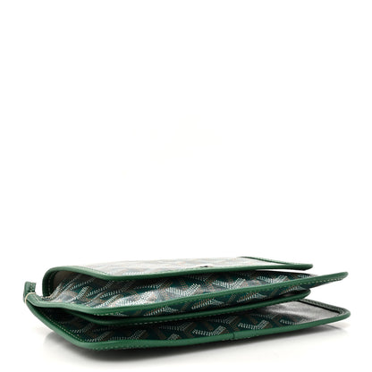 Goyard Goyardine Plumet Wallet Clutch Green 4 of 9