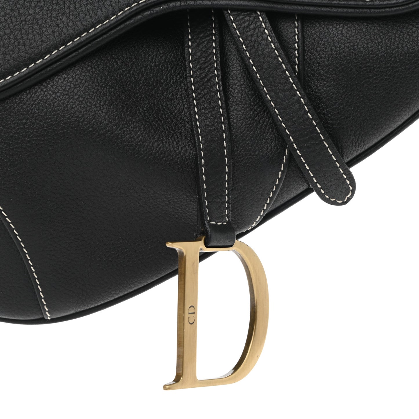 Calfskin Saddle Bag Black