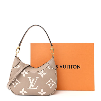 Louis Vuitton Empreinte Monogram Giant Bagatelle NM Tourterelle Creme 10 of 10