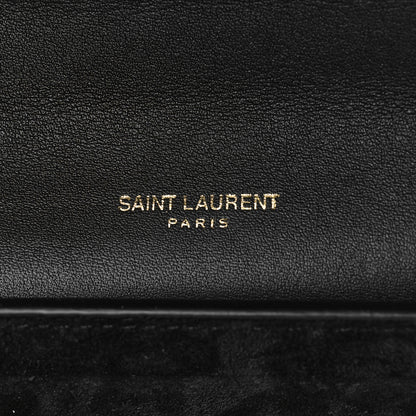 Saint Laurent Woven Raffia Monogram Kaia Satchel Tan 6 of 8