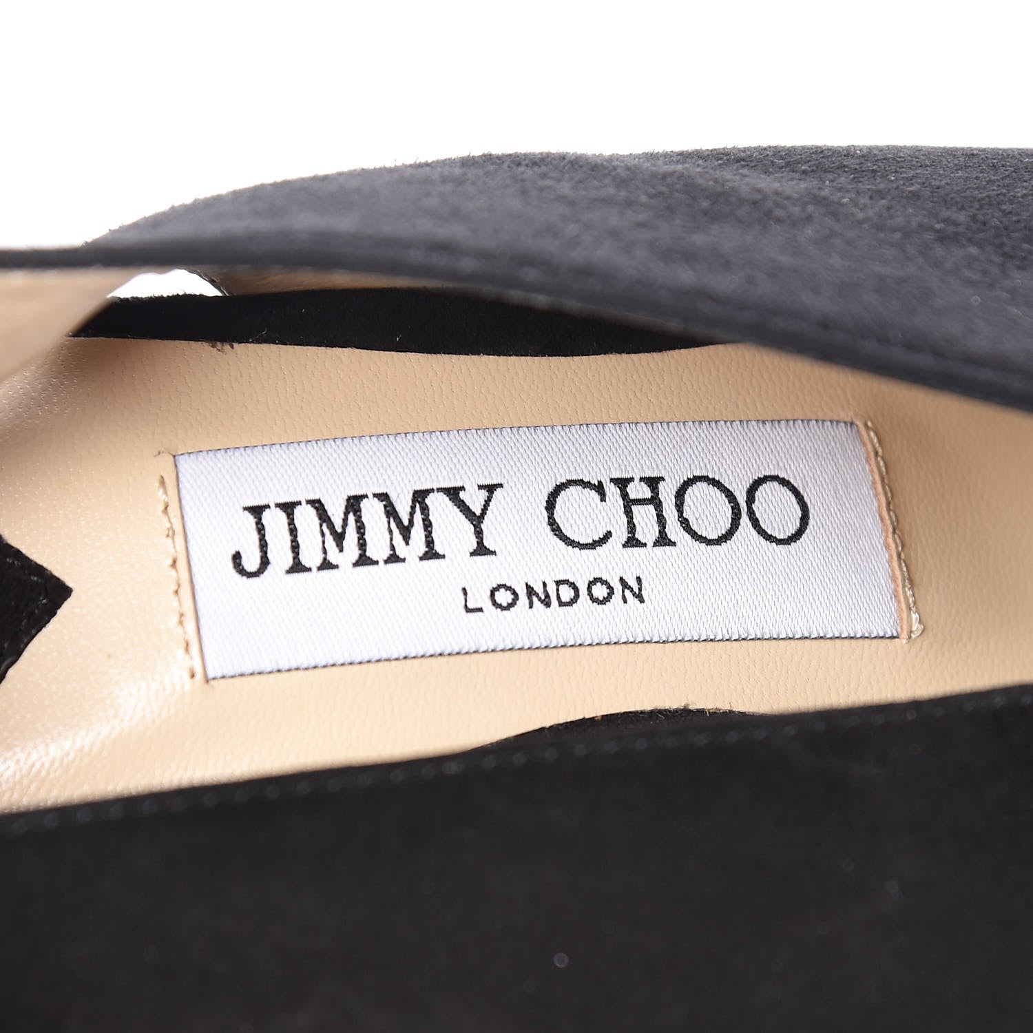Jimmy Choo Suede Shar 100 Pumps 36 Black 9 of 13