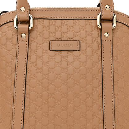 Gucci Soft Microguccissima Mini Dome Bag Camelia 8 of 12