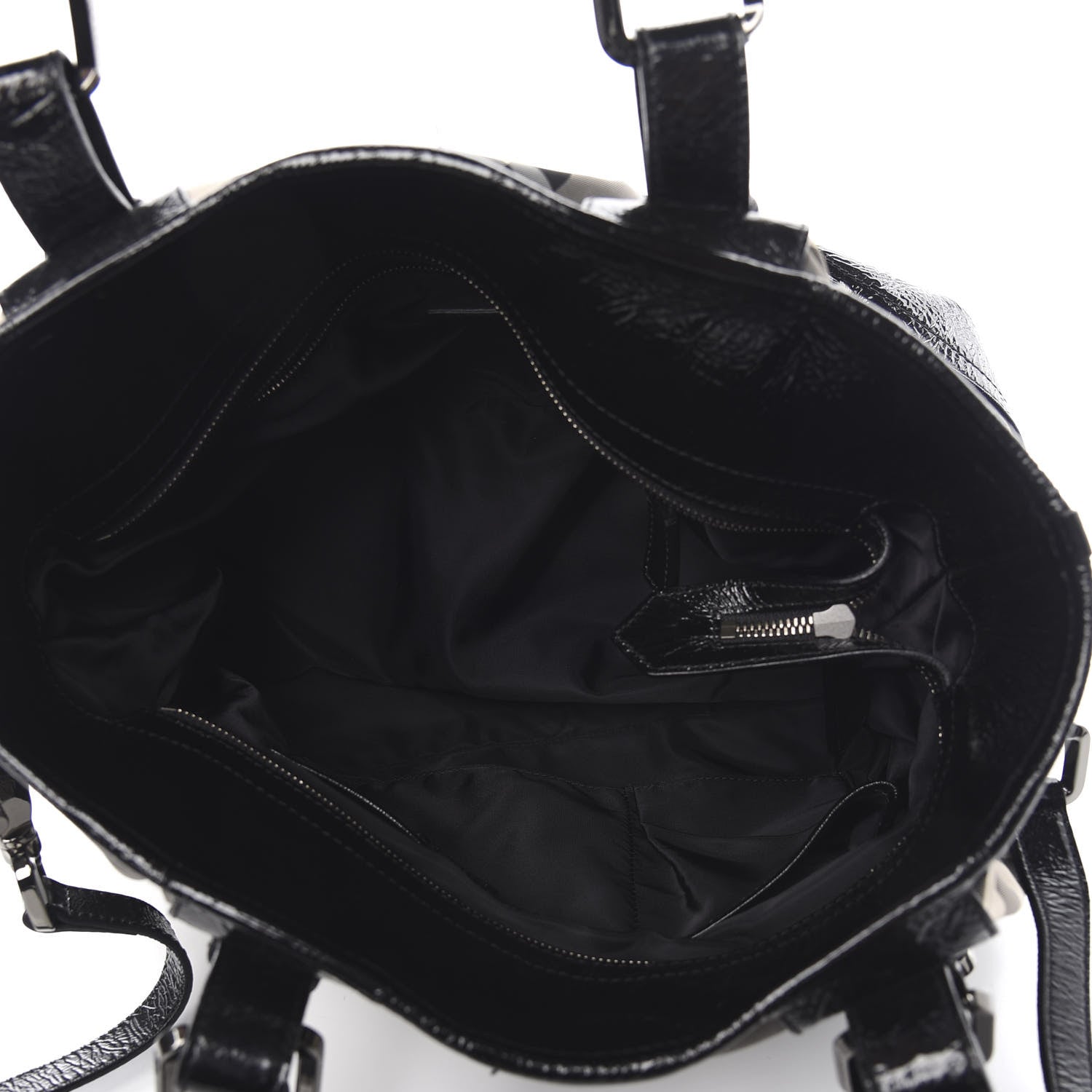 Burberry Nylon Beat Check Lowry Black 5 of 12