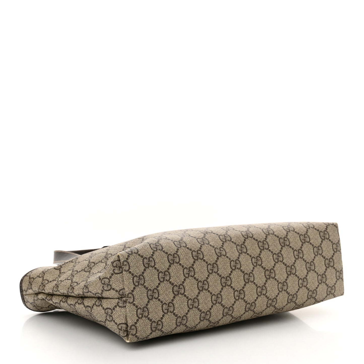 GG Supreme Monogram Small Joy Tote Dark Brown