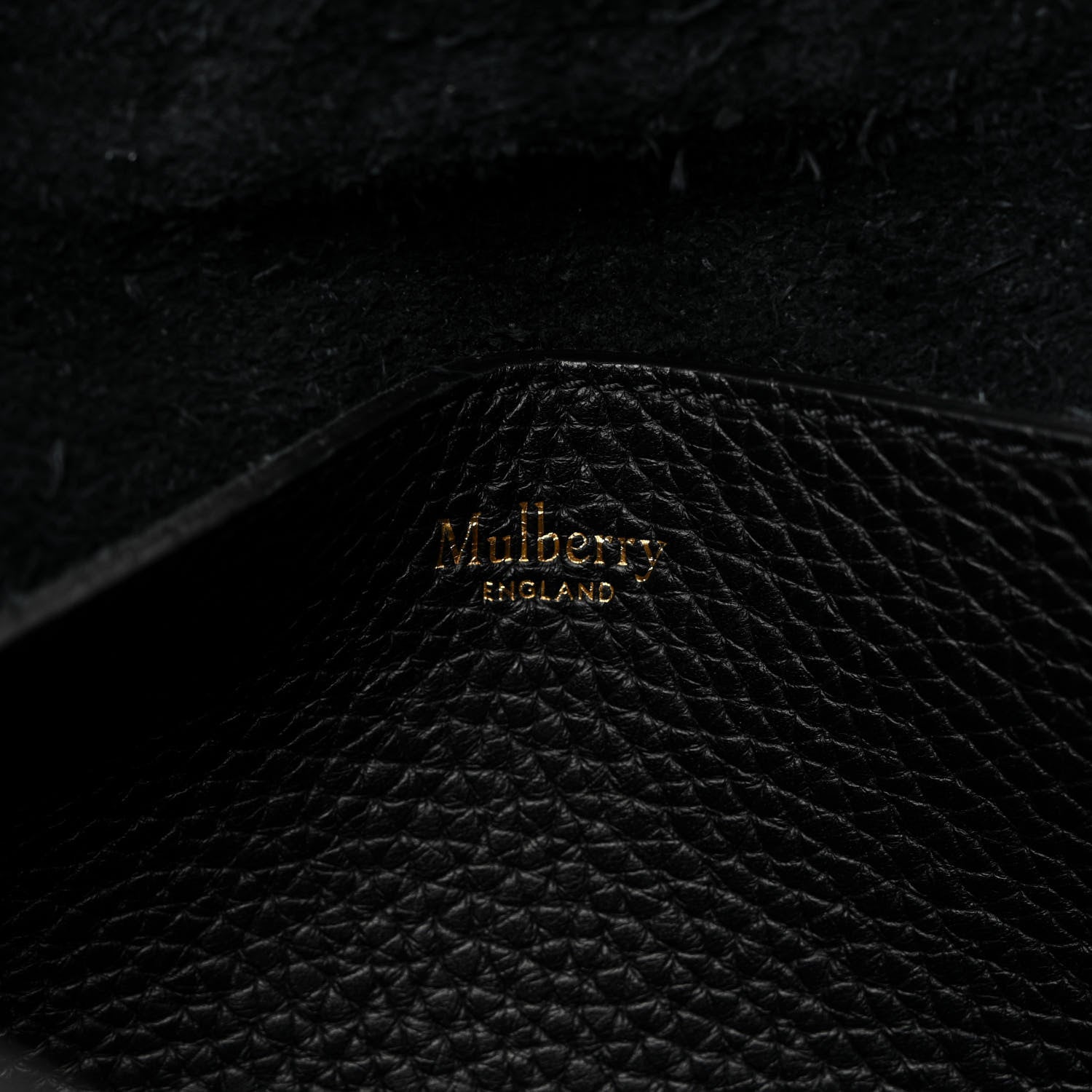 Mulberry Heavy Grain Medium Alexa Black 6 of 10