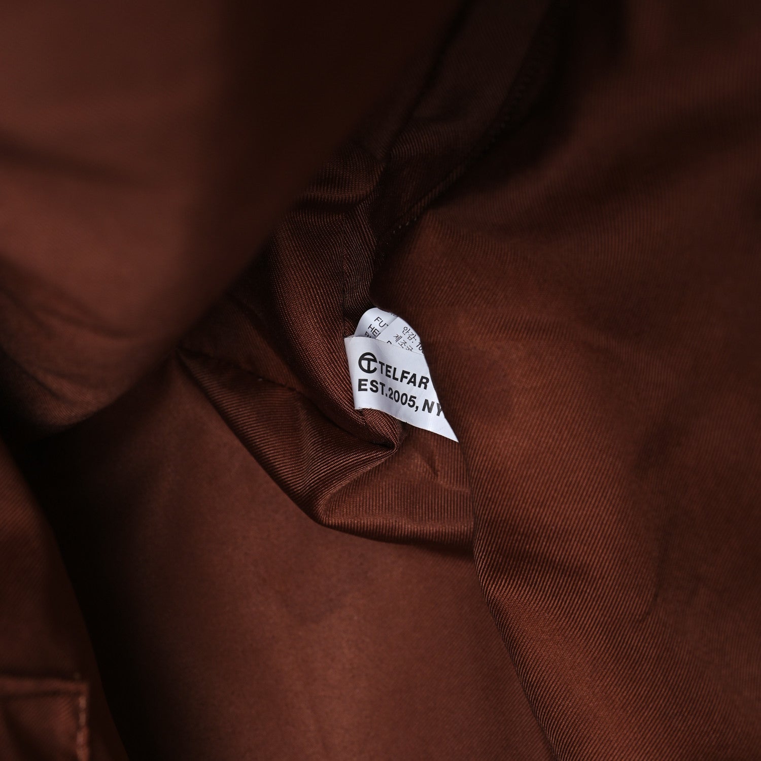 Telfar Vegan Leather Large Shopping Bag Tan 6 of 14