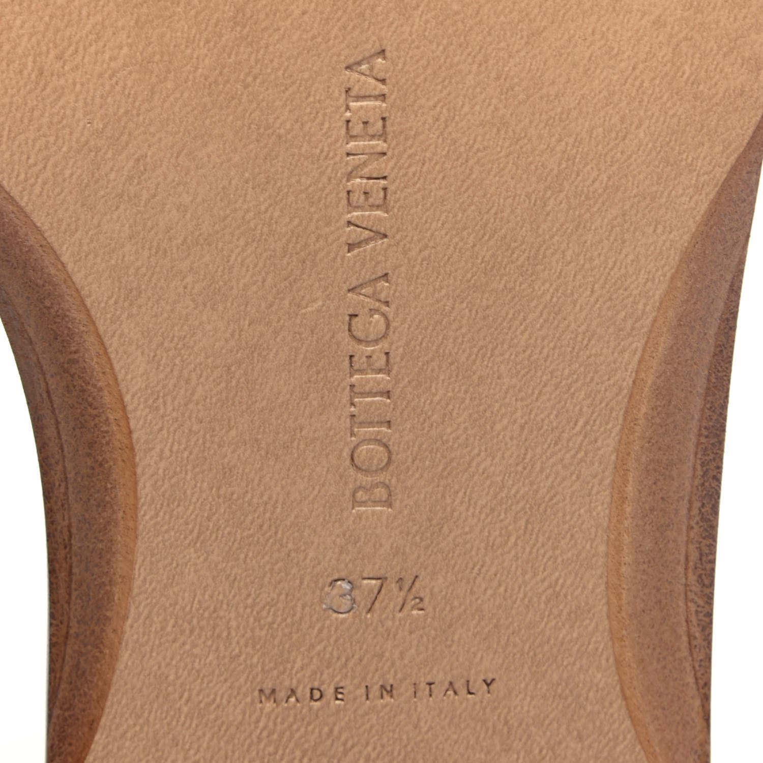 Bottega Veneta Nappa Intrecciato Squared Toe Flat Sandals 37.5 White 8 of 10