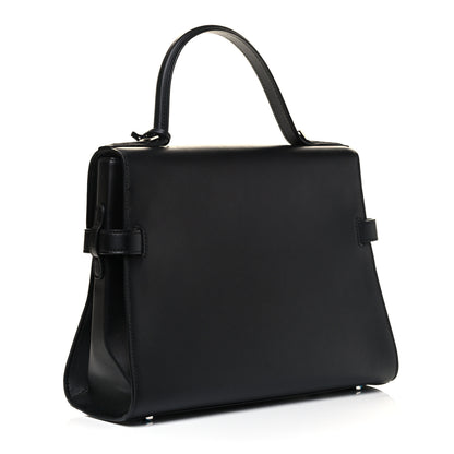 Delvaux Smooth Calfskin GM Tempete Satchel Black 2 of 7