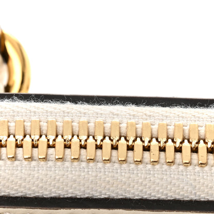 Gucci Boarded Plutone Calfskin Mini Horsebit 1955 Top Handle Bag Mystic White 12 of 12