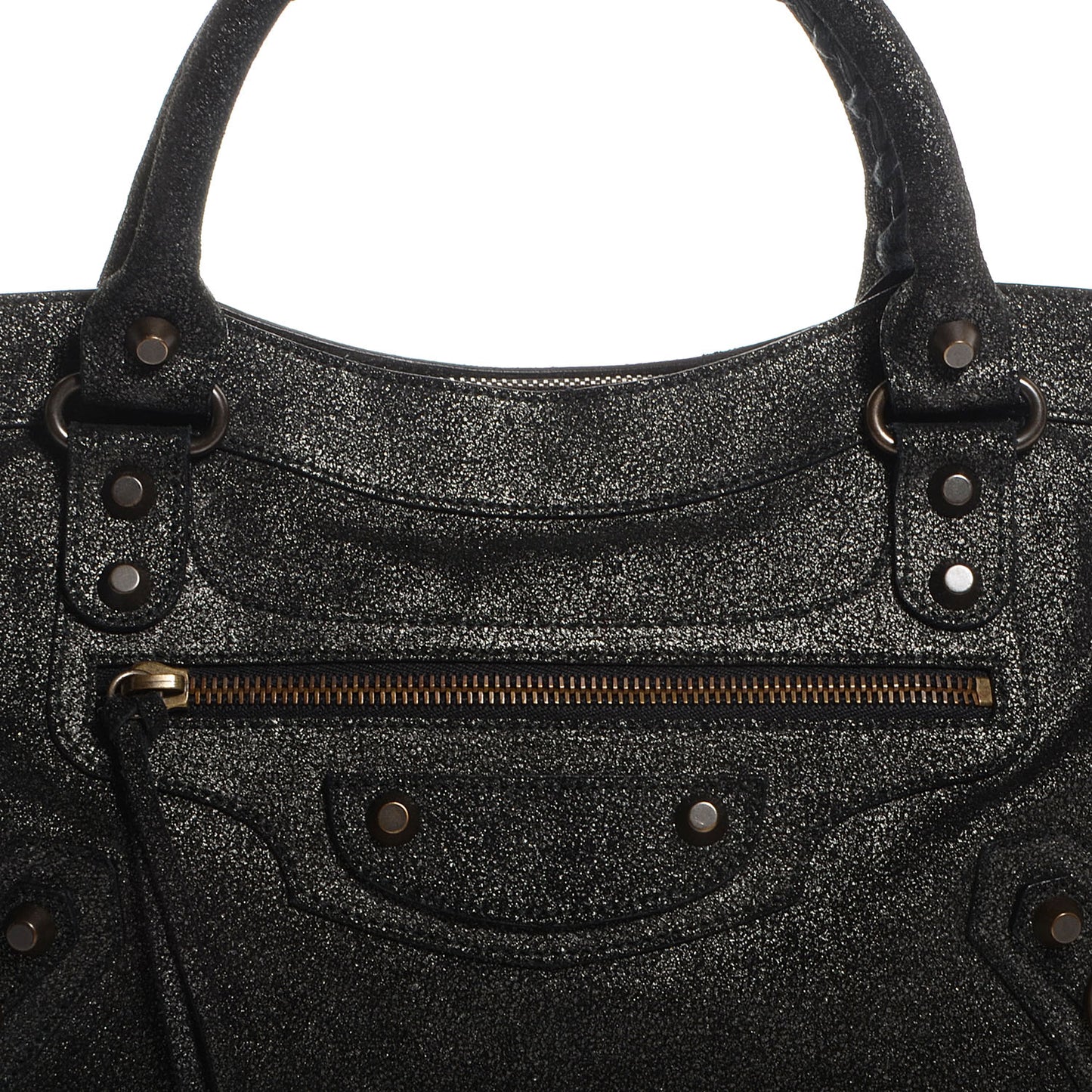 Craquele Calfskin First Black