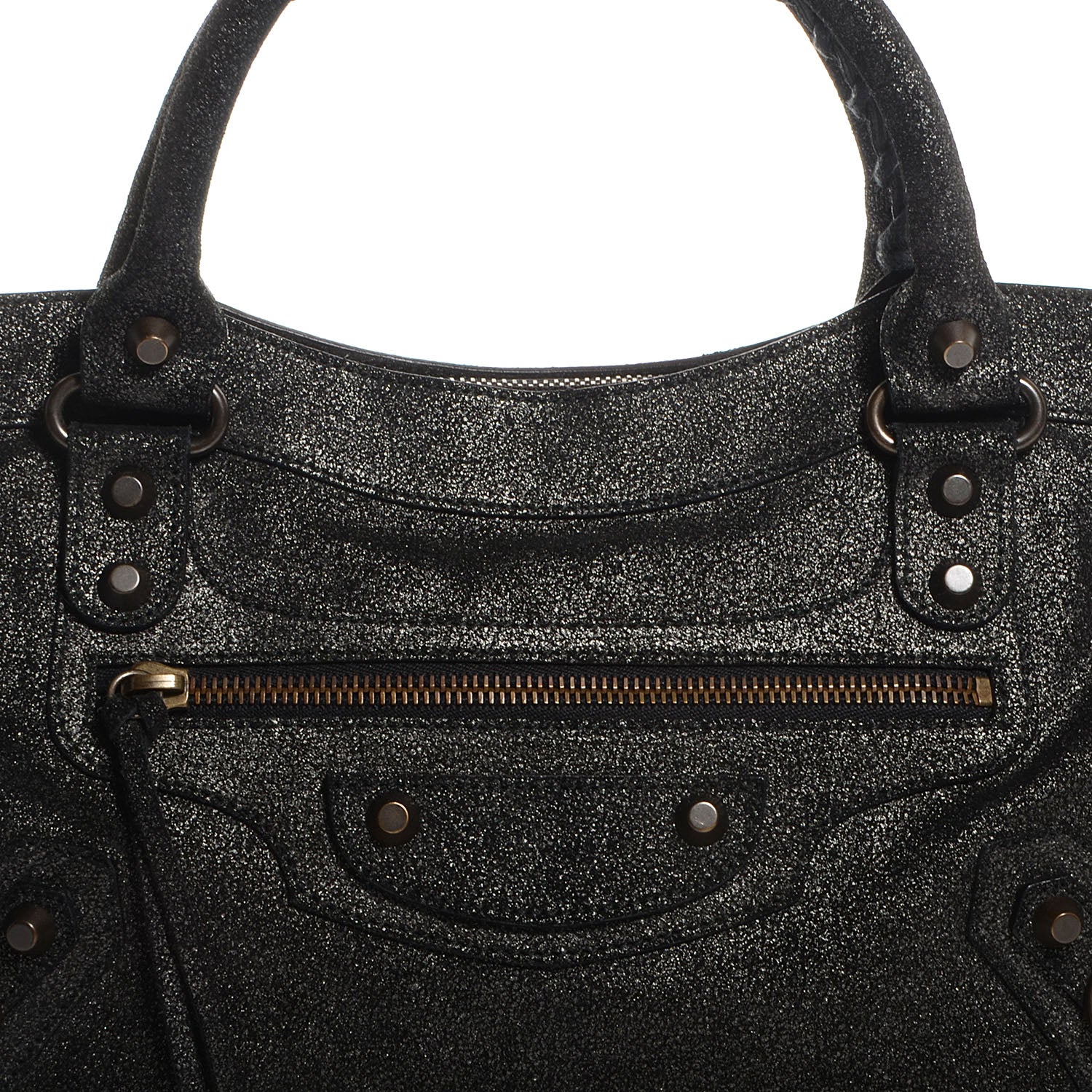 Balenciaga Craquele Calfskin First Black 12 of 12