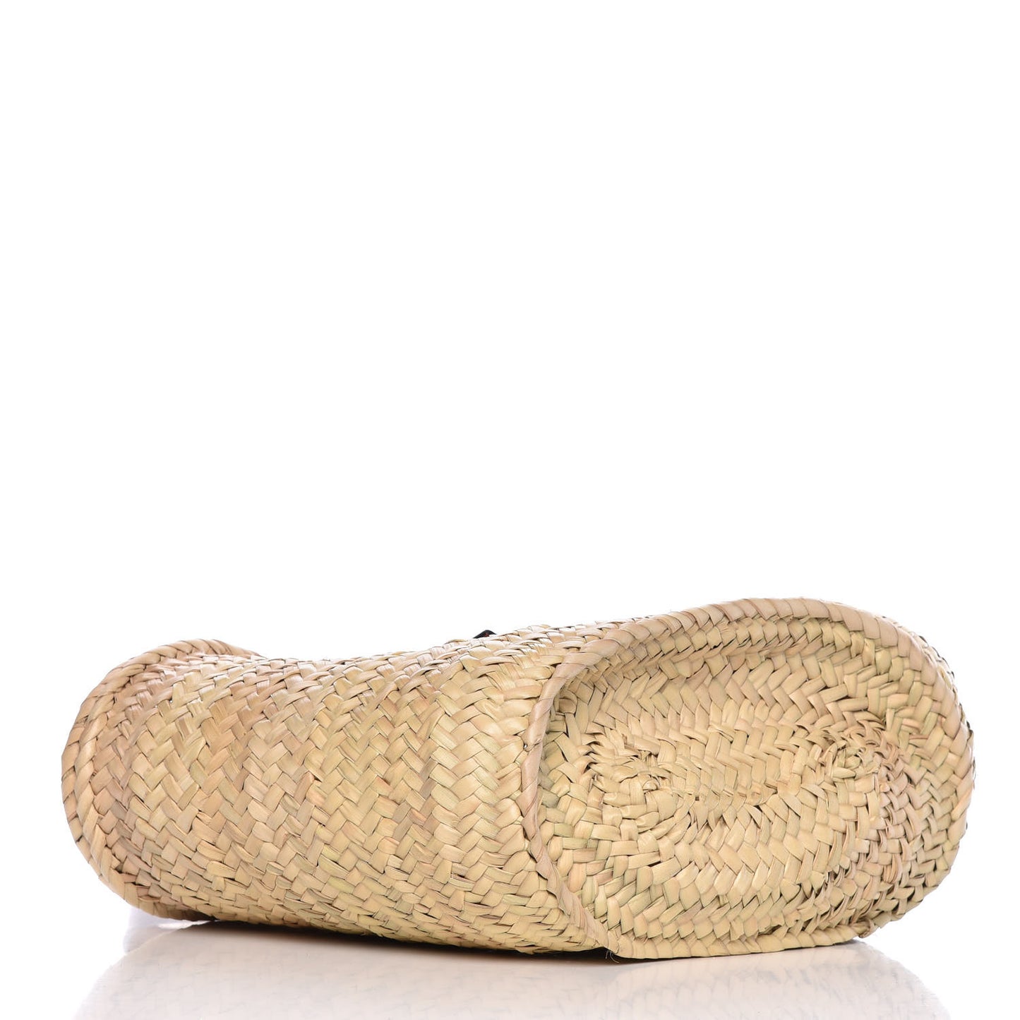 Raffia Basket Tote Bag Natural Tan