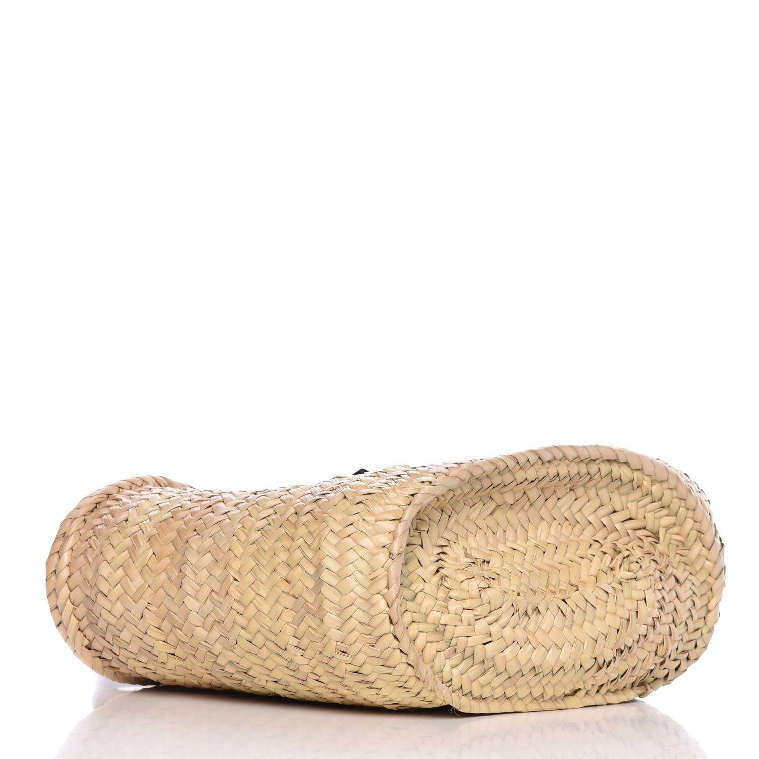 Loewe Raffia Basket Tote Bag Natural Tan 4 of 11