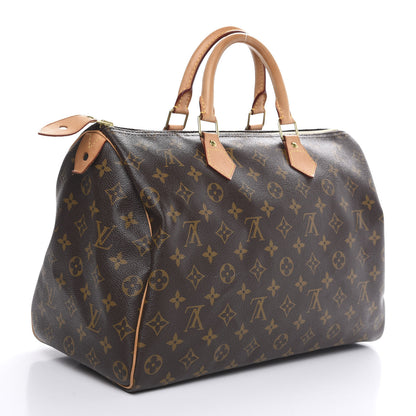 Louis Vuitton Monogram Speedy 35 2 of 11