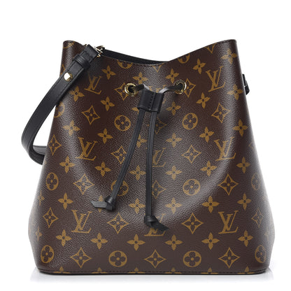 Louis Vuitton Monogram Neonoe MM Black 1 of 8