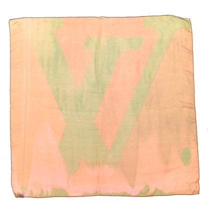 Louis Vuitton Silk LV Tie Dye Scarf 4 of 5