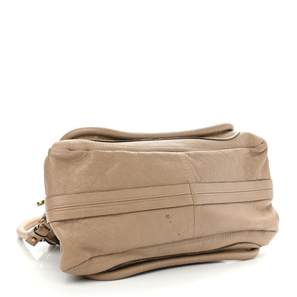 Chloe Calfskin Medium Paraty Barbour Khaki 4 of 16