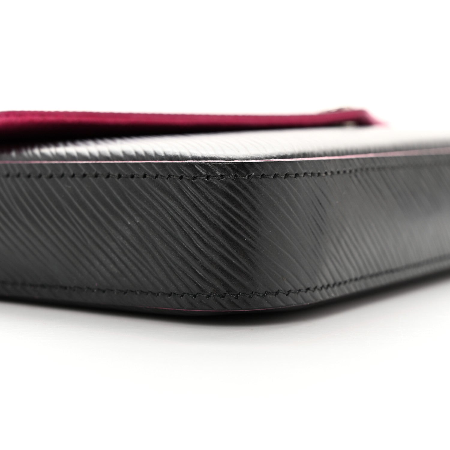 Louis Vuitton Epi Pochette Felicie Black Hot Pink 10 of 14
