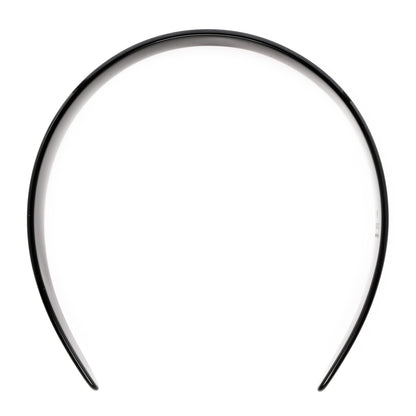 Gucci Resin Crystal Interlocking G Headband Black 1 of 6