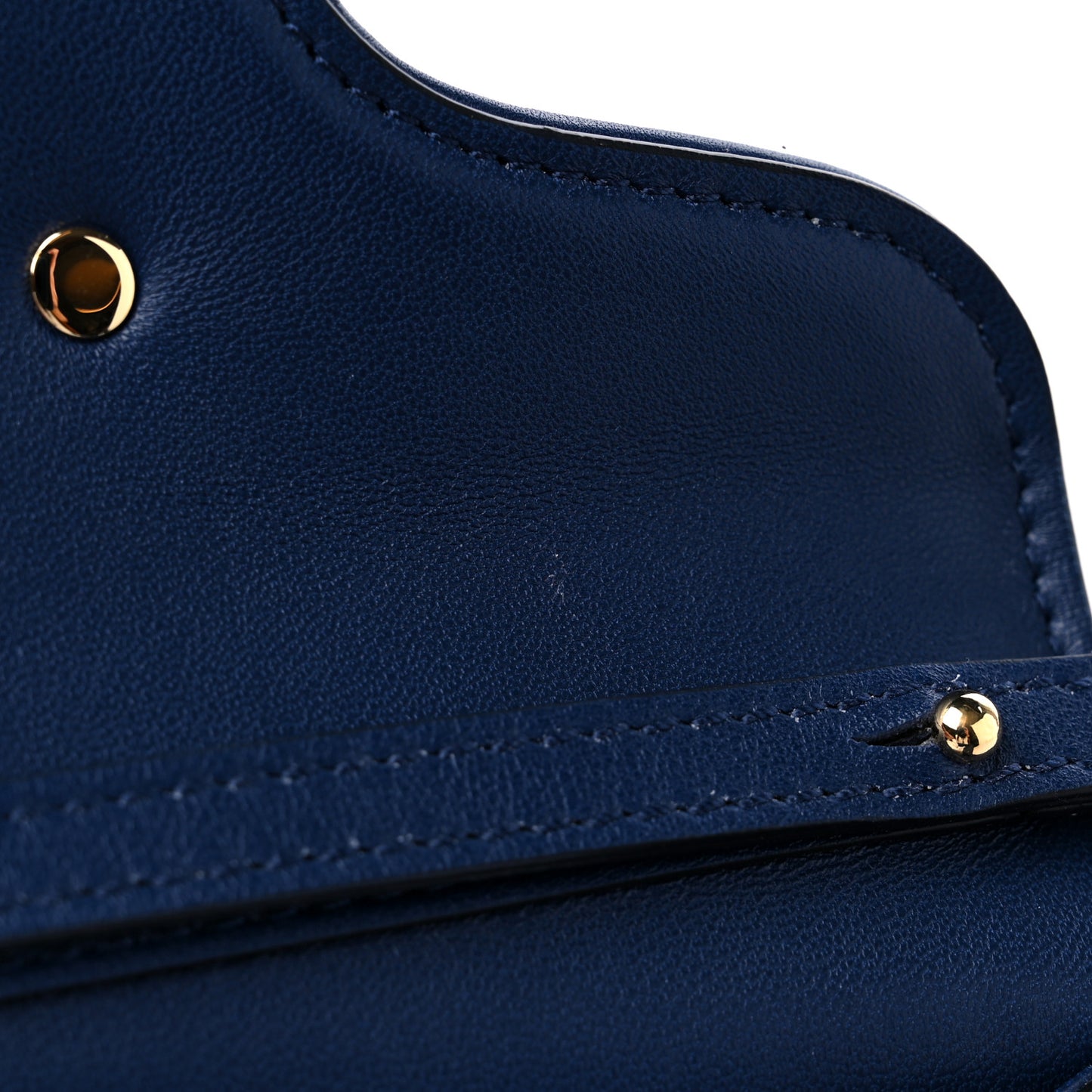Tweed Calfskin Vlogo Small Loco Shoulder Bag Navy Ivory Gold