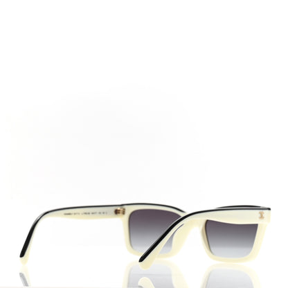 Chanel Acetate Square Sunglasses 5417 White Black 4 of 8